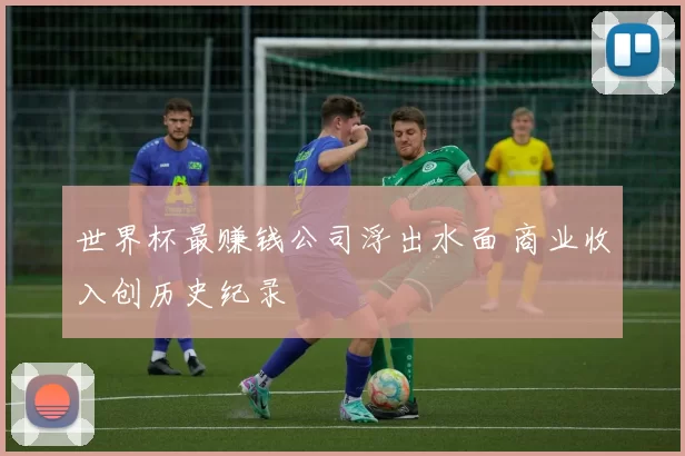 世界杯最赚钱公司浮出水面 商业收入创历史纪录