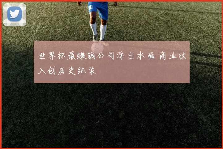 世界杯最赚钱公司浮出水面 商业收入创历史纪录